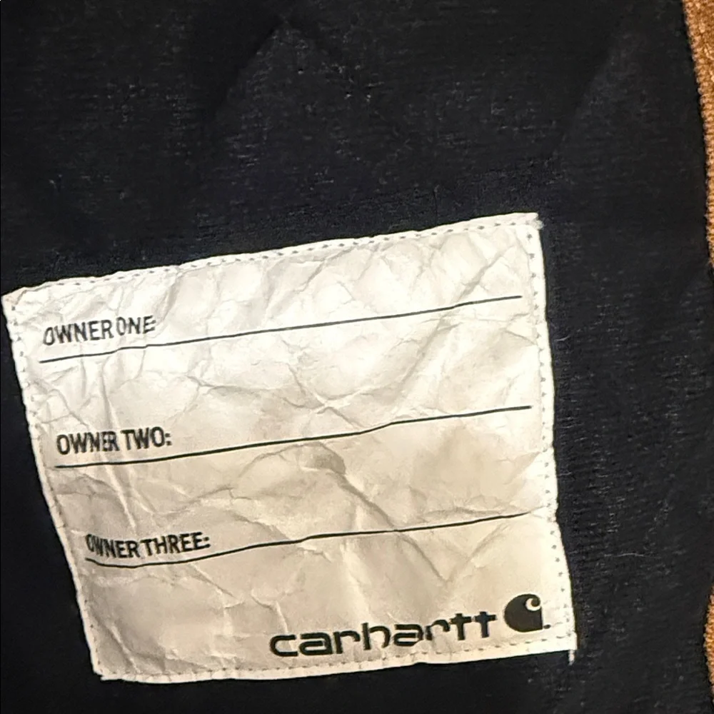 Carhartt Tan Hooded Jacket